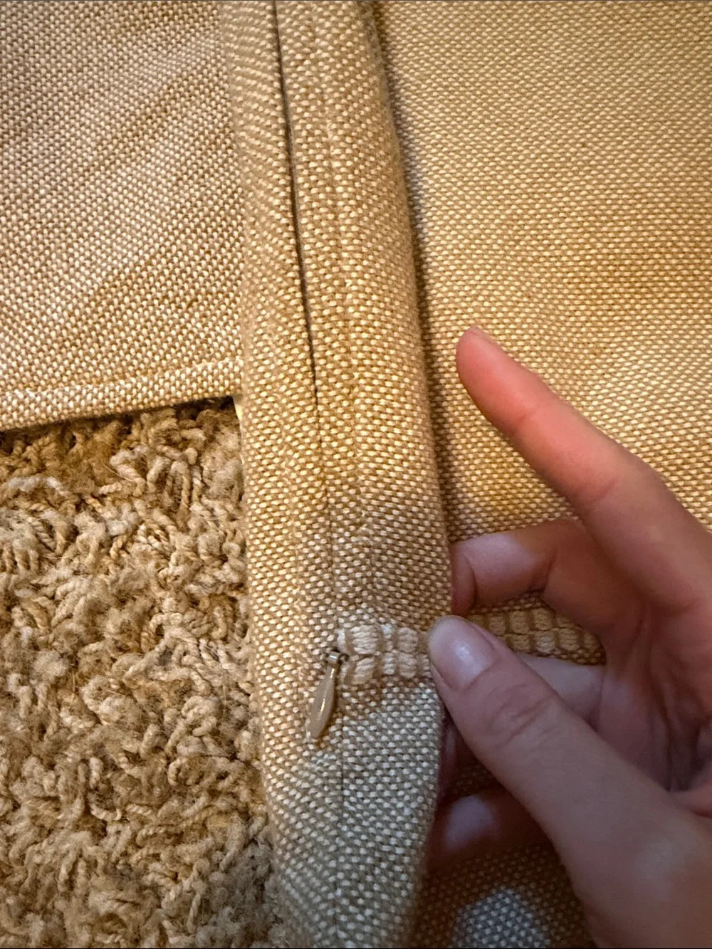 Threshold Studio McGee Woven Striped Pillow Covers Set of 2 Neutral Beige 20x20